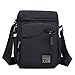 Produktbild Umhängetasche Tasche, itPlus Super Handy Herren Handtaschen Klein Umhängetasche Schultertasche Herren Unisex Umhängetasche für Männer und Frauen- Schwarz