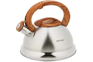 STAINLESS STEEL WHISTLING KETTLE 3.0L KINGHOFF KH-3336 by KING HOFF