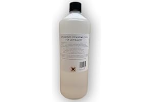 DWChemicals 250ml Ultrasonic Jewellery Cleaning Fluid, Home or Professional Cleaner for Precious Metals & Gemstones