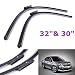 Produktbild mark8shop 1 Paar Vorne Wischerblätter für Citroen C4 Grand Picasso 2009-onwards