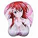 Produktbild Kidly Anima-Matten-Reizvolle Brust-Handgelenk-Rest-Silikon-Gel Mousepad 3D Djd Rias Gremory, Modell A