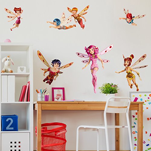 Wandtattoo Mia and Me – Mia und die Elfen von Centopia Wandtatoo Wandsticker Kinderzimmer Mädchen Einhörner, Größe: 40cm x 55cm - 2