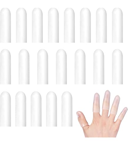 Protecteur de Doigt, Protège Doigt, Protecteur de Doigt de Gel, Doigtiers Silicone, Excellent pour les Doigts à Gâchette, L'eczéma des Mains, Les Fissures des Doigts, Les Callosités, 10 Pcs Protecteur de Doigt, Protège Doigt, Protecteur de Doigt de Gel, Doigtiers Silicone, Excellent pour les Doigts à Gâchette, L'eczéma des Mains, Les Fissures des Doigts, Les Callosités, 10 Pcs