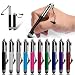Produktbild Fone-Case LG G2 D802 Mini Retractable Einstellbare Kapazitive Stylus Touch Füller (Mixed Colours 10 Pack)