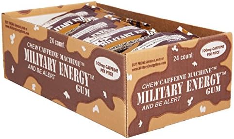 Cinnamon Military Energy Gum (Box of 24)