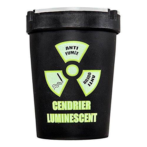 Preisvergleich Produktbild Aschenbecher Leuchtender Feuerschutztüren und geruchshemmend, grün