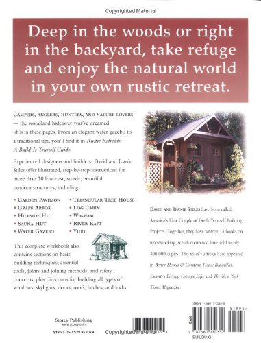 Book's Cover of Rustic Retreats: A Build-It-Yourself Guide