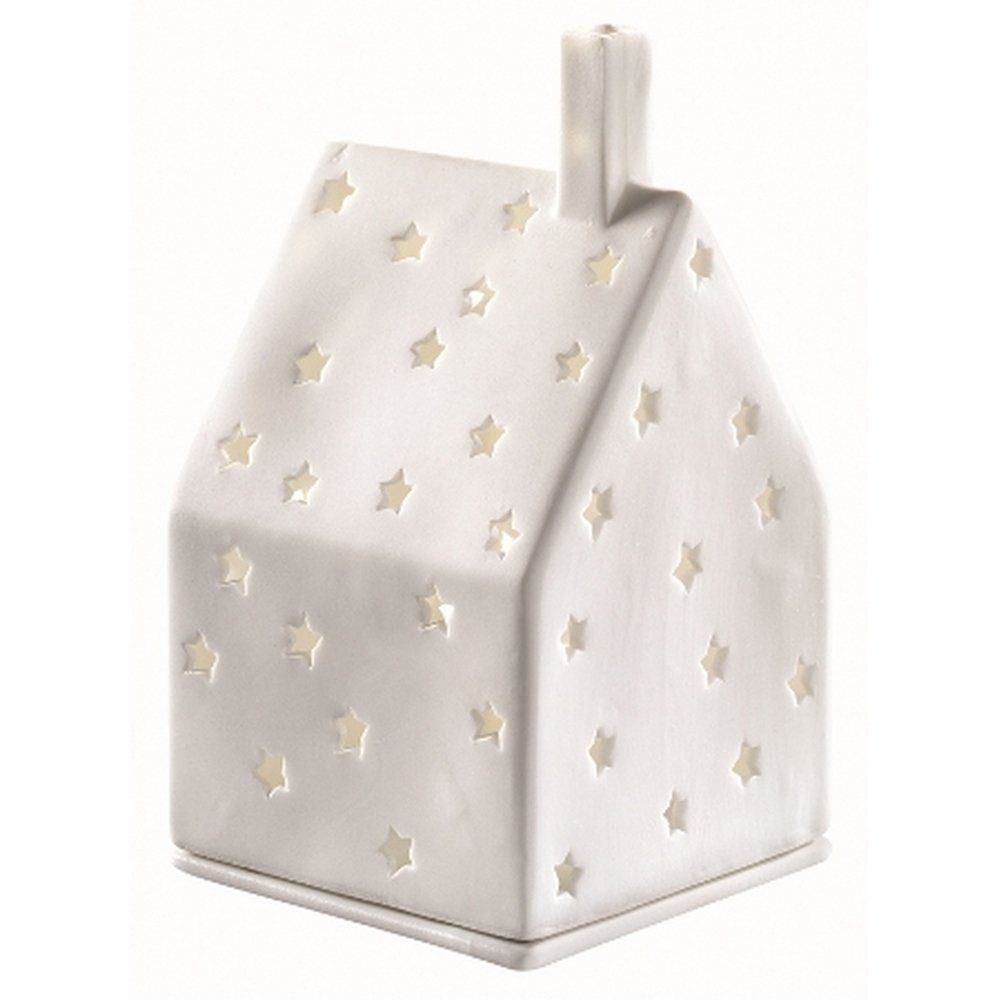 Lighthouse Tealight Holder Xmas Star Wheels