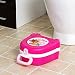 Highdas Portable Travel Children Toilet Infant Traveling Kit Kids Outdoor Vehicle Seat Washroom (Pink