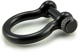 GANZOO Manille en métal 3 pièces, pour Bracelet paracorde, très Stable, obturateur