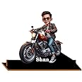 WEHATKE Photo Bike Caricature for Biker and Bike Lovers | Gift for Brother and Friend