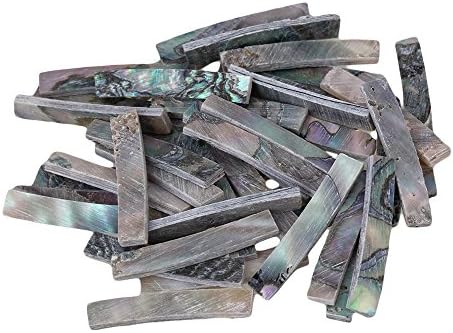 Yibuy Colorful Abalone Acoustic Guitar Rosette Inlay Sound Hole Custom Set of 105