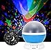 Produktbild Rotierendes 360-Sterne-Galaxy-Nachtlicht, romantischer Kosmos-Sternenhimmel-Projektor, Akku und USB-Nachttischlampe, drehbares Licht, Nachthimmel-Projektor für Babys und Kinderzimmer blau
