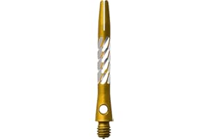 Unicorn Darts Shafts | Premier | Anodised Aluminium | Short 27.0 mm or Medium 45.0 mm | 3 Stems