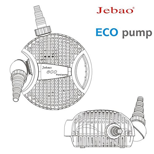 Jebao Teichpumpe Eco ATP4600 max. 4600l/h, nur 35W, Pumpe, Filterpumpe, 2,6m Förderhöhe, 230V - 2