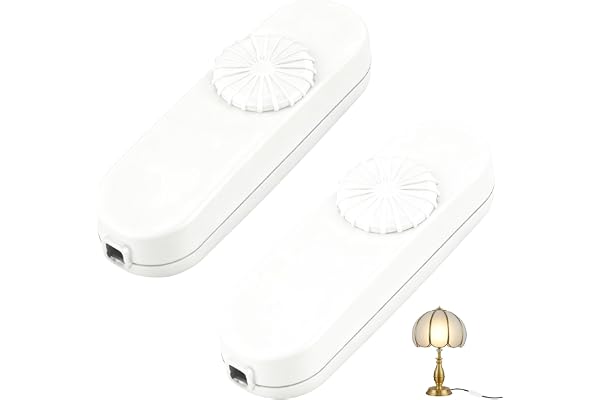 Set med 2 LED-ljusstyrkeregulatorer 3-100 W, 220-240 V för LED-lampor, ljusstyrka från 0 % till 100 % för glödlampor med varierande ljusstyrka, bordslampor och stålampor