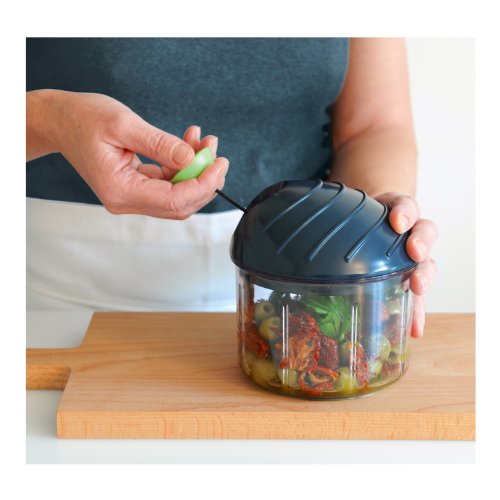 KUHN RIKON 22342 Küchenhelfer Häcksler mit schafen Messern Chop Chop - 4