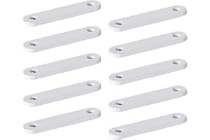 LUNAANDA Curtain Weights for Drapes - Sew-On Anti-Wind Drapery Weights for Shower, Living Room, Balcony-Curtain Pendant Weights (50g*10)