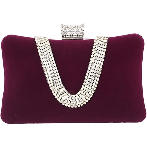 SUKUTU Dames avondclutch bloemen avondhandtas dames bruiloft party ketting schoudertas portemonnee, lila, Eén maat, Elegant