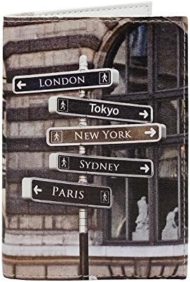 Passport Holder, Cover, Wallet - I Love Travel - Fun design, Travel GIFT (N-86)