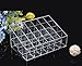 Domire Clear Acrylic 24 Lipstick Holder Display Stand Cosmetic Organizer Makeup Case