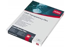 Nobo Overhead Projector Laser Printer Film A4 - Pack of 50