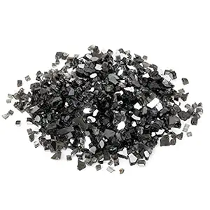Stanbroil 10-Pound 1/4 inch Fire Glass for Fireplace Fire Pit Onyx Black Reflective ?