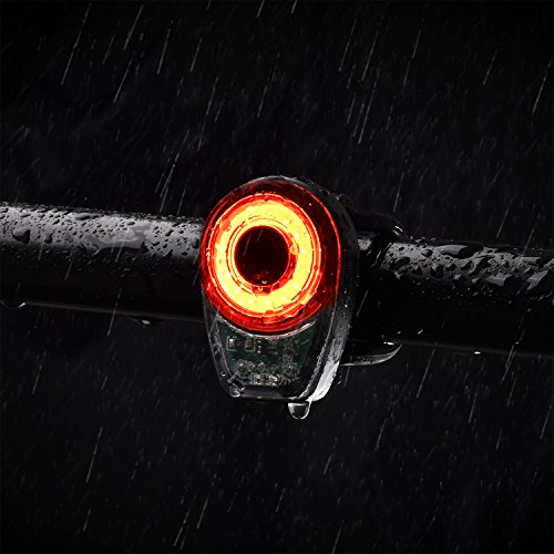ONEU LED Fahrradlicht Set, USB Wiederaufladbare LED Fahrradbeleuchtung Set ,Mini LED Frontlicht und Rücklicht, Stvzo Standard Genehmigt Fahrradlampe Set - 4