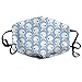Produktbild Running Little Polar Bears Blue By Cheerful Madness!! Anti Dust Mask Anti Pollution Washable Reusable Mouth Masks