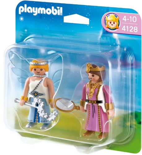 Preisvergleich Produktbild PLAYMOBIL 4128 - Duo Pack Prinzessin mit Zauber-Fee