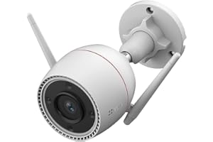EZVIZ 2K Outdoor Security Camera CCTV Wi-Fi Camera, 30M Colour Night Vision, AI Human Motion Detection, Two-Way Audio, Strobe & Siren Alert, IP67 Waterproof, 256GB SD Card/Cloud Storage (OutPro)