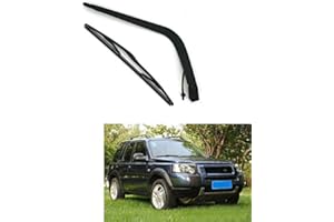 Andifany Car Rear Wiper Blade and Arm for Freelander MK 1 1997-2008 Door SUV Natural Rubber