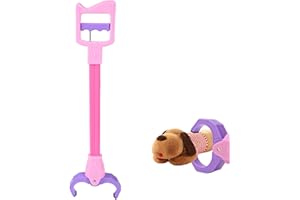 ESENLONG Strumenti di Pick-up, Pinza Raccogliere Oggetto Giocattolo di Intelligenza per Bambini Strumento di Aiuto Disabili Raccogliere Rifiuti Estensione Braccio Artiglio