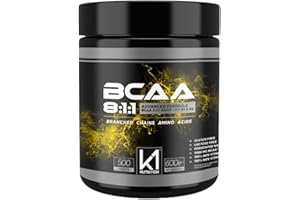K1 NUTRITION - BCAA 8:1:1 Aminoacidi Ramificati in Compresse - Pre Workout Palestra - Integratori con Vitamina B1 e Vitamina B6 - Senza Glutine e Senza Lattosio (Senza Portapillole)
