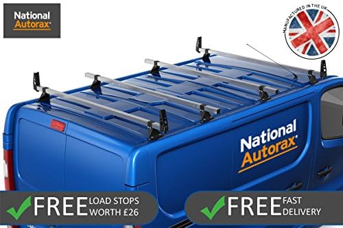 Volkswagen Transporter T5 T6 2003 Onwards - 4 Steel-Line Roof Bars Includes Free Wind Deflector