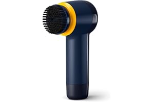 Sneaker Cleaner, Tre borsthuvuden, bärbar, Blå/Gul | Enkel skorengöring – hård, svamp- och mjukborste, ta den med dig, fyra AA-batterier (GCA1000/60)