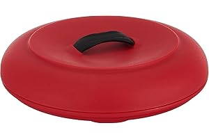 Dexas Microwavable Tortilla Warmer, Red