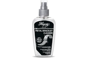 Hagerty Metallarmband Cleaner I Cleaner för stål, rostfritt stål, guld etc. I Mjukt rengöringsmedel för tillbehör som metallk