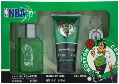 Boston Celtics EDT 100 ml + Gel 150 ml + Keyring