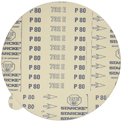 Proxxon 28970 selbtklebende Schleifscheiben 5 Stück Korn 80 für Tellerschleifgerät TSG250/e - 2
