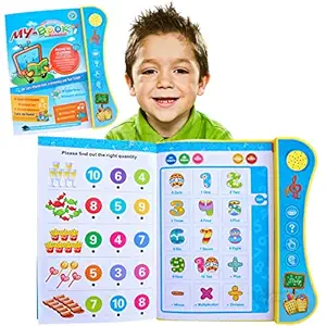 Toyshine Interactive E Learning Children Book Musical English Educational Phonetic Learning Book for 3+ Years, Model - B
