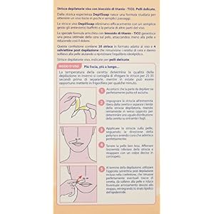 Depilsoap Titanium Face Strips Pack of 20 - Image 3