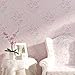 Produktbild BABYQUEEN Eine idyllische gemütliches Schlafzimmer Vlies Tapete im Europäischen Stil Wohnzimmer 3D Dreidimensionale relief Hintergrundbild Beauty Salon Light Pink Lila Rosa Blumen