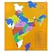 Mapology: States of India Map Puzzle - Educational Toy and Learning Aid for Boys and Girls RS.195.00