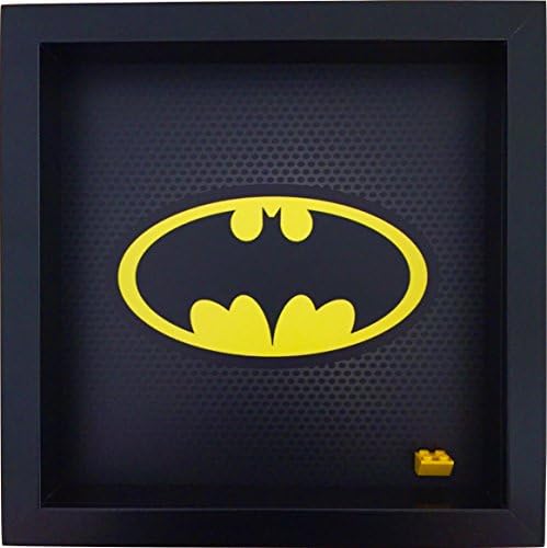FRAMEPUNK Superhero Display Frame compatible with LEGO® Batman Minifigure. (Classic)
