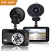 Produktbild ORSKEY Dashcam 1080P Full HD Autokamera Video Recorder 170 Weitwinkelobjektiv WDR mit 3 Zoll LCD Bildschirm,Auto DVR Kfz Kamera Dash Kamera mit Nachtsicht ,Loop-Aufnahme, Bewegungserkennung und G-Sensor