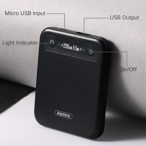 Power-Bank-2500-mAh-Black-Portable-Charger-with-5-V-1-A-output-and-5-V-1-A-Compact-For-iPhones-Samsung-Mobile-Phones-Tablet-ecc