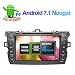 Produktbild 8 Zoll 2GB RAM Android 7.1 Auto Stereo CD DVD Multimedia Player für Toyota Corolla 2006 2007 2008 2009 2010 2011 In Dash Autoradio mit Touchscreen Bluetooth GPS Navigation Unterstützung FM AM RDS Telefon Link WIFI 3G Video-Ausgang