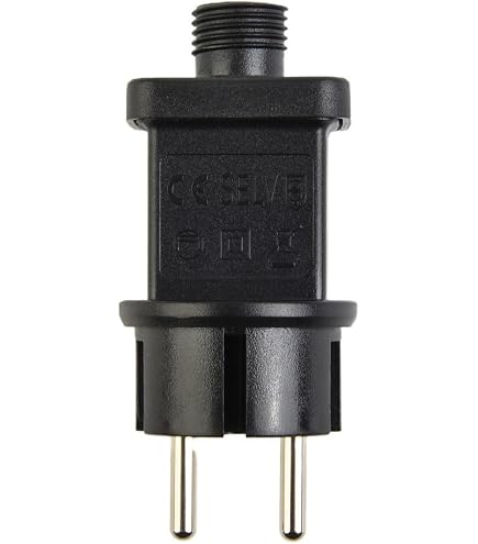 Adaptador Fuente Alimentación LED 24V/4.5V - IP44 Resistente Al Agua, Para Guirnaldas Y Luces De Bajo Voltaje