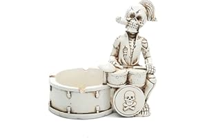 FZSECRIU Posacenere Originale,Posacenere Spintore,Decorazione Della Testa,Crane Decoration,Grande Posacenere,